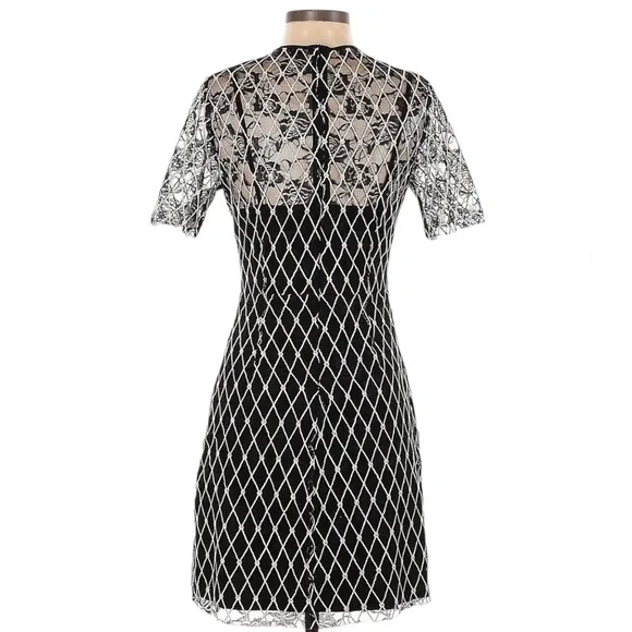 Sandro Paris Black Lace Dress - Picture 2 of 10